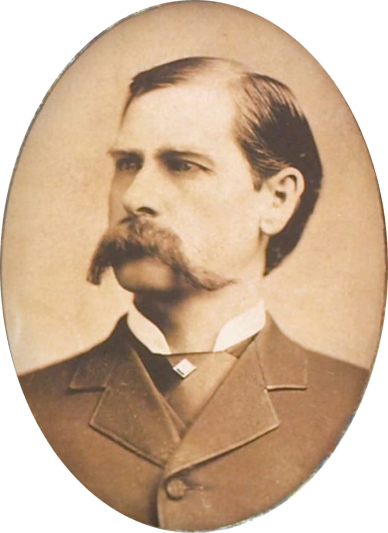 Wyatt Earp, studio portrait